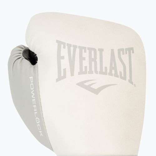 Мъжки боксови ръкавици EVERLAST Powerlock Pu white EV2200