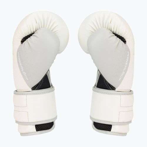 Мъжки боксови ръкавици EVERLAST Powerlock Pu white EV2200