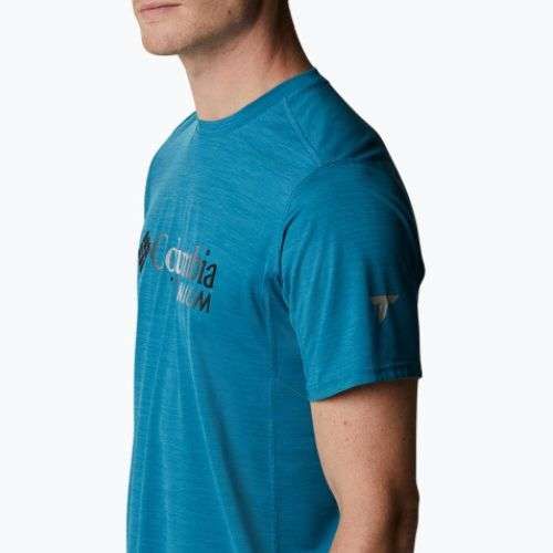 Мъжка тениска за трекинг Titan Pass Graphic Tee blue 1991471