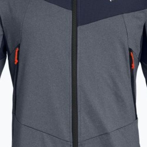 Мъжки суитшърт Salewa Agner Hybrid PL/DST FZ Hoody от полар тъмносин 00-0000027371