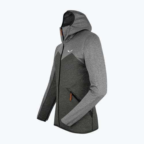 Salewa мъжки поларен суитшърт Puez Melange PL FZ Hoody сив 00-0000027386