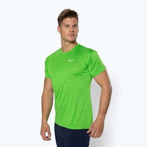 Мъжка риза за трекинг Salewa Puez Melange Dry pale frog melange 00-0000026537