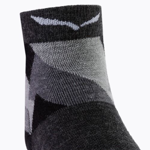 Дамски чорапи за трекинг Salewa Pedroc Camo AM QRT black 00-0000069040