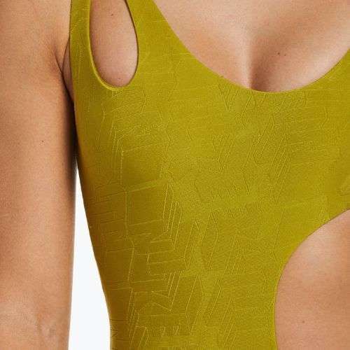 Дамски бански костюм от една част Nike Block Texture gold NESSD288-314
