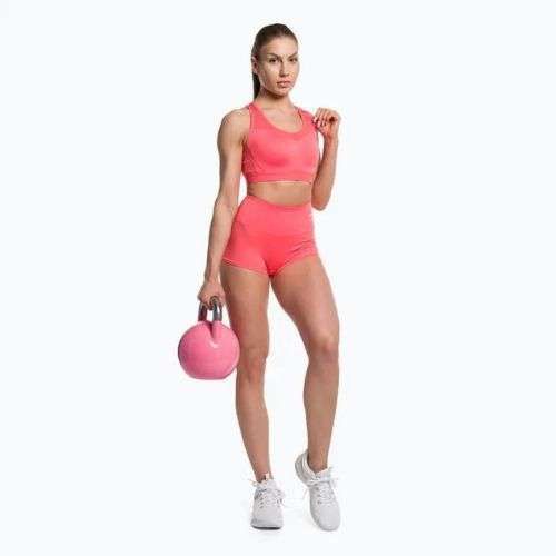 Gymshark Отворен гръб за тренировки Спортен розов фитнес сутиен