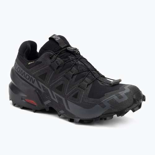 Дамски обувки за бягане Salomon Speedcross 6 GTX black/black/phan