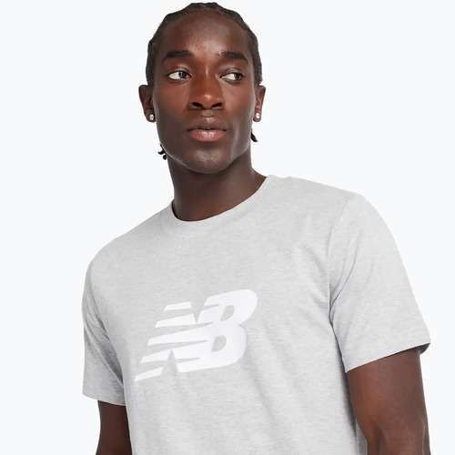 Мъжка тениска New Balance Graphic V Flying athletic grey