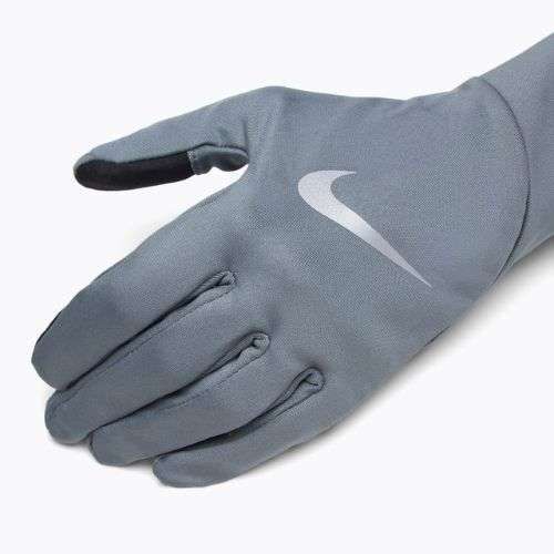 Мъжки ръкавици за бягане Nike Pacer Lightweight RG smoke grey/smoke grey/silver