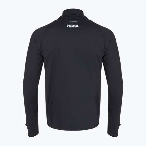 Мъжки суитшърт за бягане HOKA GlideTech Quarter Zip black