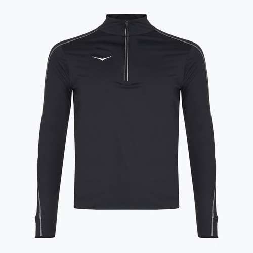 Мъжки суитшърт за бягане HOKA GlideTech Quarter Zip black