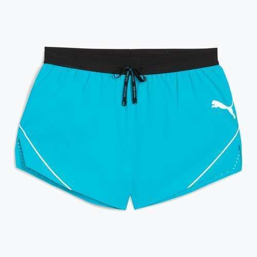 Мъжки къси панталони за бягане PUMA Raceday Ultrawave 3“ Split speed blue
