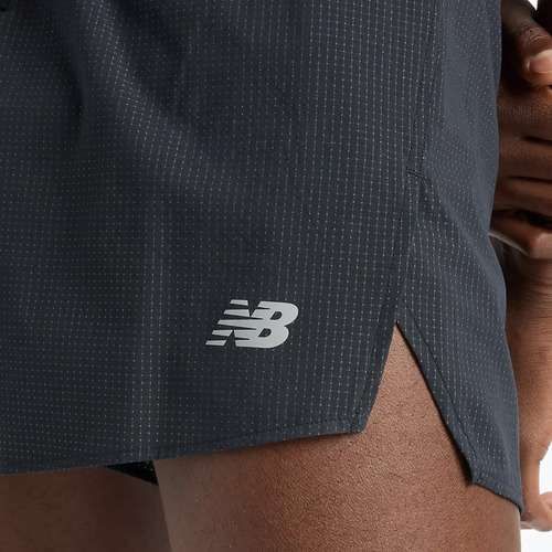 Мъжки шорти за бягане New Balance Rc Ultra Light Split 3" черни