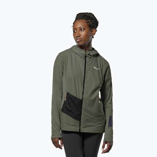 Дамско яке против вятър Salewa Pedroc Polarlite Wind Hood faded green