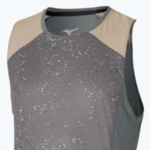 Мъжка тениска за бягане Mizuno Active DryAeroFlow Graphic Tank Top lava smoke