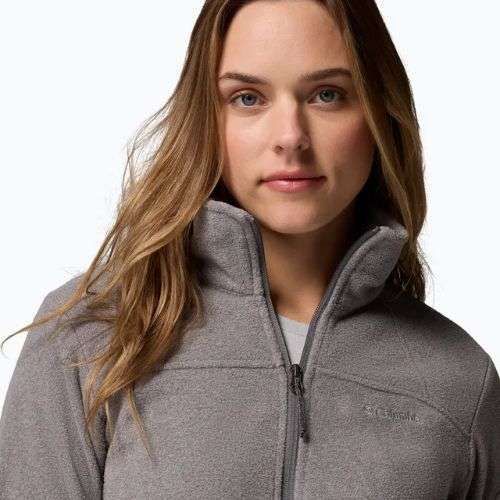 Дамски поларен суитшърт Columbia Fast Trek II city grey heather/city grey