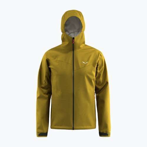 Мъжко непромокаемо яке Salewa Puez Aqua 4 PTX 2.5L olive oil/0910