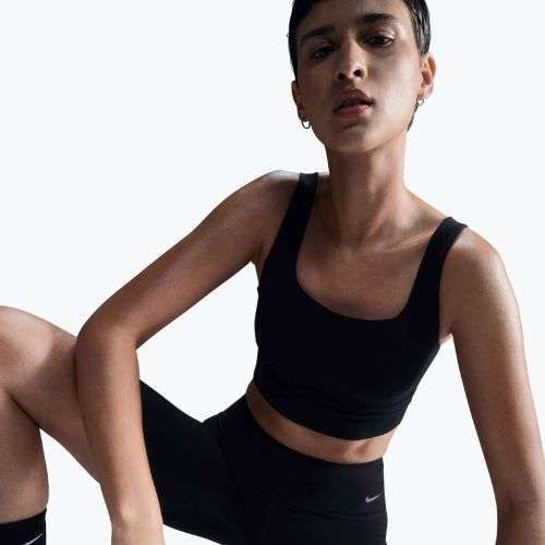 Спортен сутиен Nike Zenvy Medium-Support Training Bra black/sail