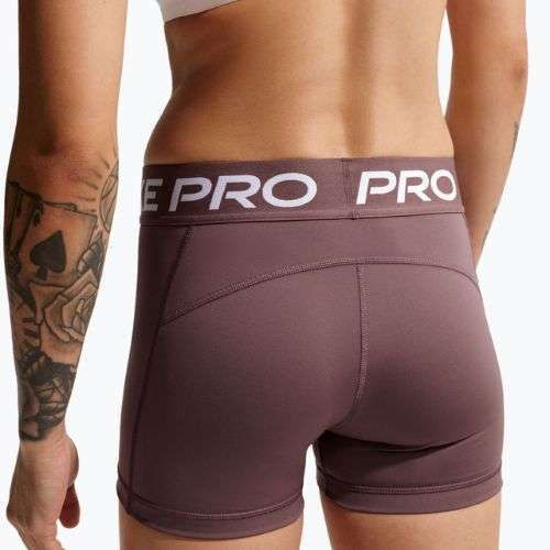 Дамски шорти Nike Pro Mid-Rise Biker 3" tattoo/white