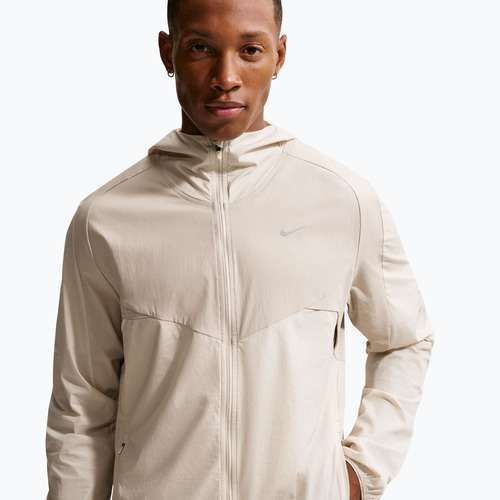 Mъжко яке за бягане Nike Stride Dri-Fit cream II/birch/natural
