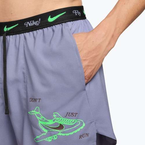 Мъжки шорти за бягане Nike Fly Nike Stride 5“ iron purple/black