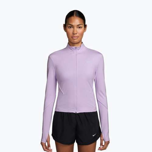 Дамски суитшърт за бягане Nike Swift Dri-Fit Full Zip Mid-Layer violet mist