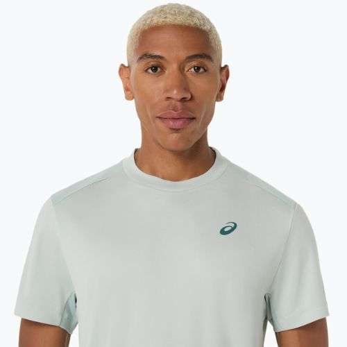 Мъжка тениска за тенис ASICS Court Top cold moss