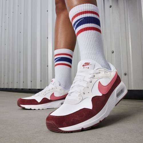 Дамски обувки Nike Air Max SC white/team red/adobe