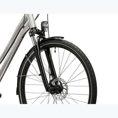Дамски трекинг велосипед KROSS Trans 3.0 silver/grey/gloss