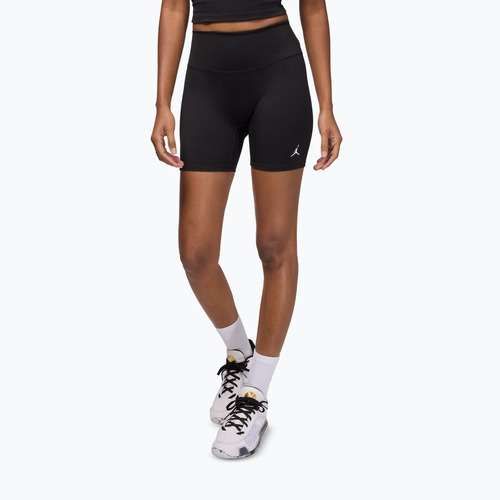 Дамски шорти Jordan Sport Dri-Fit High Waisted 6" black/white