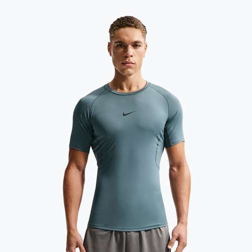 Мъжка тренировъчна тениска Nike Pro Dri-Fit Tight Fitness mineral slate/black