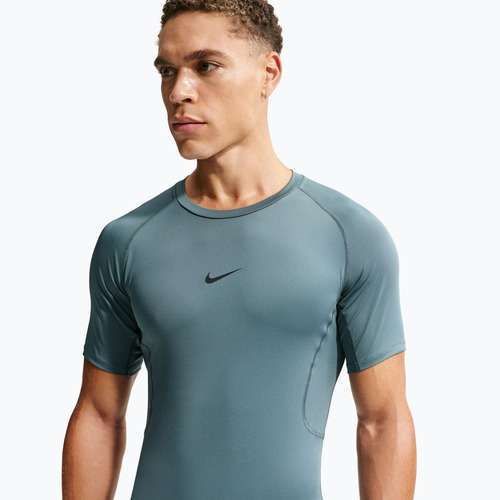 Мъжка тренировъчна тениска Nike Pro Dri-Fit Tight Fitness mineral slate/black