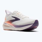 Дамски обувки за бягане Brooks Glycerin 23 white/mulled grape/clear