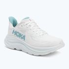 Дамски обувки за бягане HOKA Clifton 10 white/cielo blue