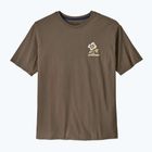 Мъжка тениска Patagonia Balance Organic peace seeds / marlow brown