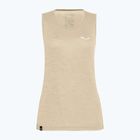 Дамска тениска за трекинг Salewa Puez Graphic Dry Tank beige 00-0000027482