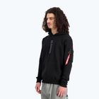 Alpha Industries Puff Print Hoodie black - мъжки