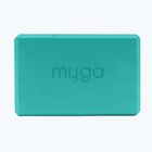 Куб за йога Myga Foam Block turquoise