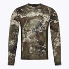 Мъжка блуза с дълъг ръкав за трекинг Pinewood Furudal Camou InsectSafe strat/moss green