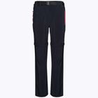 Дамски панталони за трекинг CMP Zip Off black/pink 3T51446/05UG