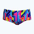 Детски боксерки за плуване Funky Trunks Sidewinder Trunks fault lines