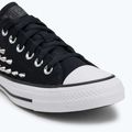 Детски маратонки Chuck Taylor All Star Studded черни/силиконови/бели 7