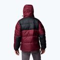Мъжко подплатено яке Columbia Pike Lake II Hooded rich wine/black 3