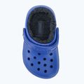 Детски чехли Crocs Classic Lined blue bolt 6