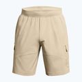 Мъжки шорти за тренировка Under Armour Stretch Woven Cargo, цвят каки/черно 5