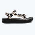 Дамски сандали Teva Midform Universal neon floral black / white 2