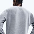Мъжки суитшърт Nike Sportswear Club Graphic Fleece Crew dark grey heather/white 5