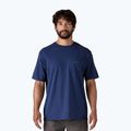 Мъжка тениска Patagonia Boardshort Logo Pocket Responsibili clement blue