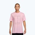 Мъжка тениска Nike Court Heritage pink foam