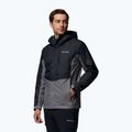 Мъжко яке за дъжд Columbia Pouring Adventure III black/city grey 4