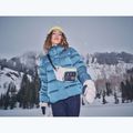 Дамско пухено яке Columbia Amaze Puff Hooded everblue high shine 16
